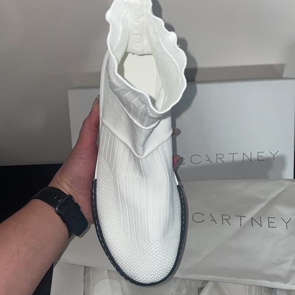 Stella McCartney white sock like sneaker brand new - Picture 9 of 10